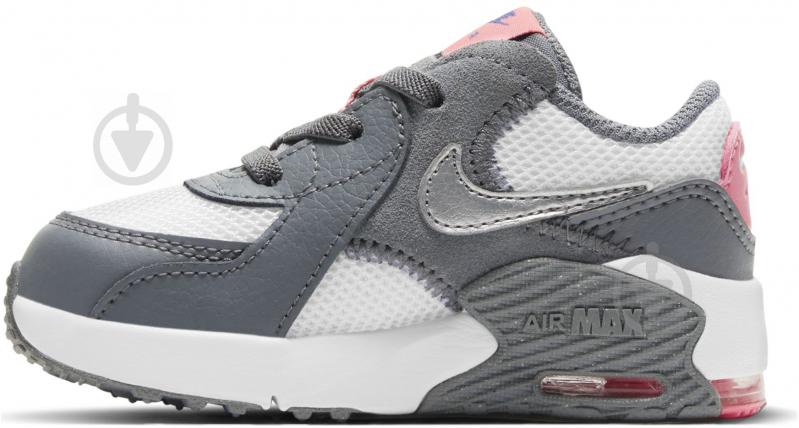 Кроссовки для девочек демисезонные Nike Air Max Excee CD6893-008 р.23,5 серые - фото 6