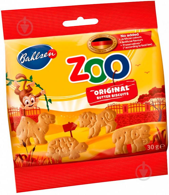 Печиво Bahlsen Zoo 30 г (4017100127625) - фото 1