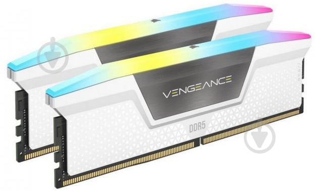 Оперативная память Corsair DDR5 SDRAM 32 GB (2x16GB) 5600 MHz (CMH32GX5M2B5600C36WK) Vengeance RGB White - фото 2