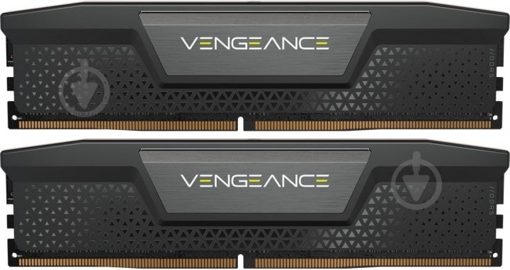 Оперативная память Corsair DDR5 SDRAM 32 GB (2x16GB) 6000 MHz (CMK32GX5M2B6000C40) Vengeance Black - фото 1