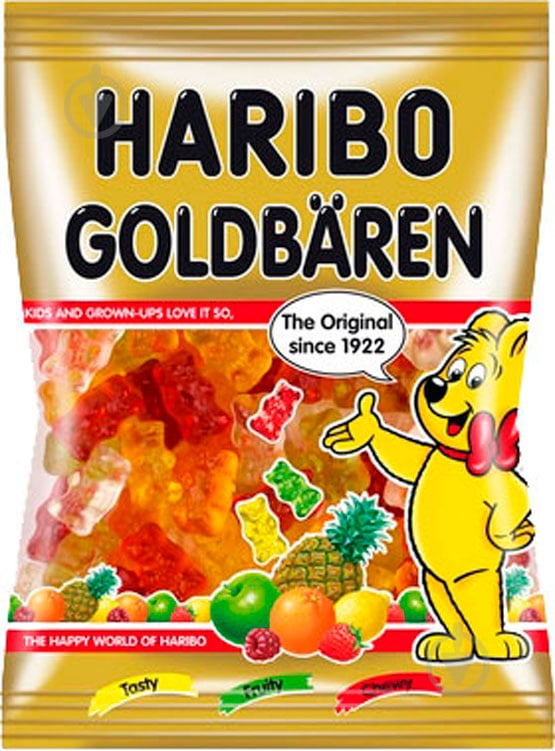 Конфеты жевательные Haribo Золотые Медведи 45 г (4001686303245) (4001686303245) - фото 1