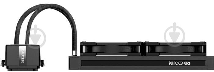 Система водного охлаждения ID-Cooling Dashflow 240 Basic Black - фото 4