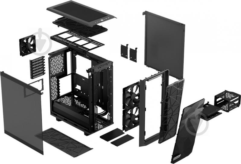 Корпус Fractal Design Meshify 2 Compact Gray TG LT (FD-C-MES2C-04) - фото 10