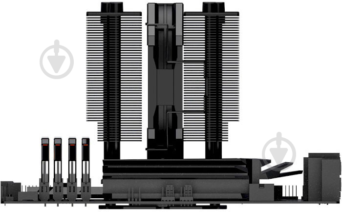 Процесорний кулер ID-Cooling SE-207-XT Slim Black - фото 7