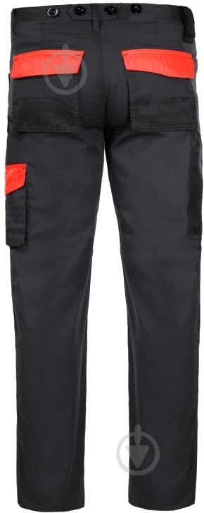 Брюки робочі Lahti Pro р. L L4050352 сірий із помаранчевим - фото 3 Брюки робочі Lahti Pro р. L L4050352 сірий із помаранчевим - фото 3