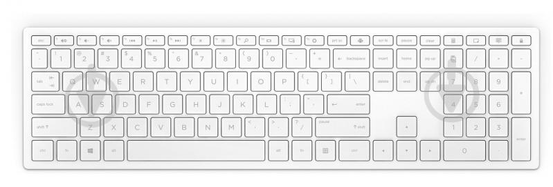 Клавіатура HP Pavilion 600 WL UKR (4CF02AA) white - фото 1