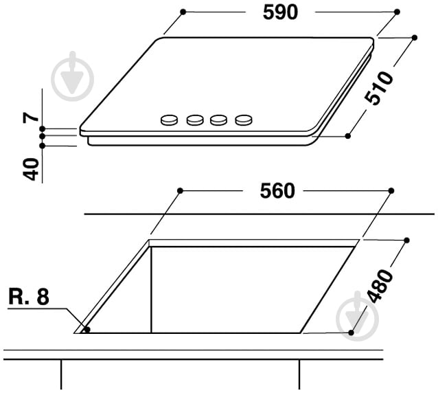 Варочная поверхность газовая Whirlpool GMA 6422 IXL - фото 2