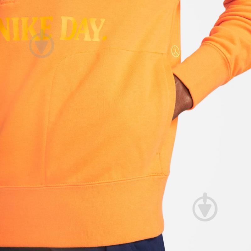 Свитшот Nike M NSW HBR-S LS MIDLAYER TOP DM5050-886 р. XL желтый - фото 4