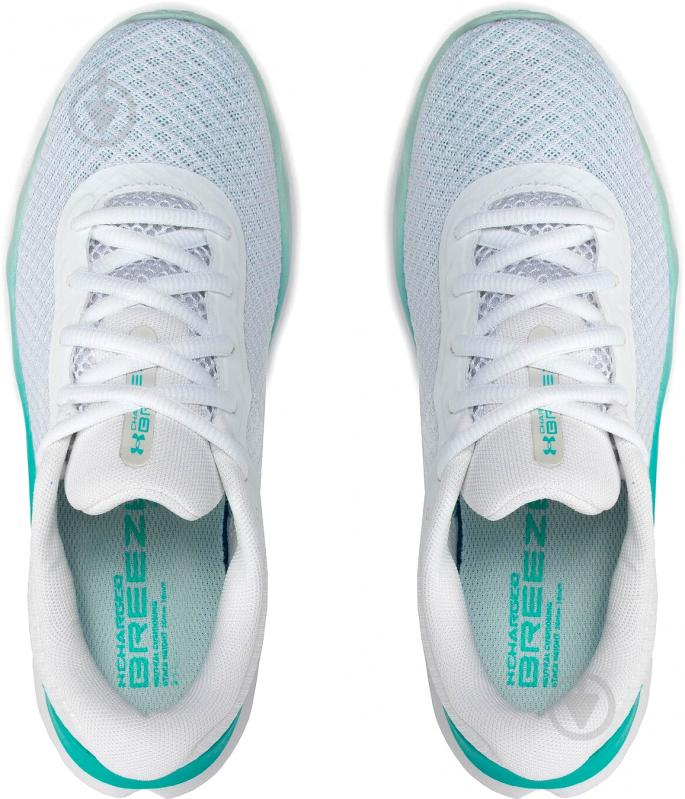 Кроссовки женские Under Armour UA CHARGED BREEZE 3025130-102 р.41 белые - фото 6
