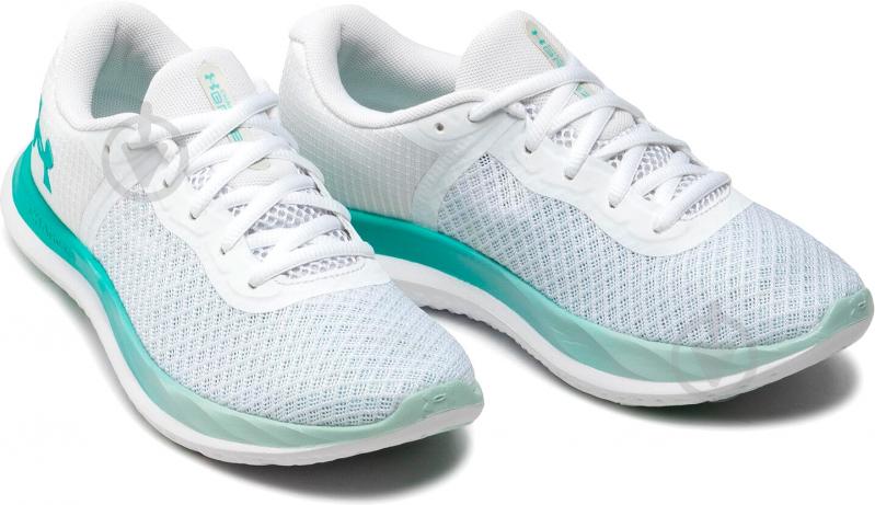 Кроссовки женские Under Armour UA CHARGED BREEZE 3025130-102 р.41 белые - фото 5