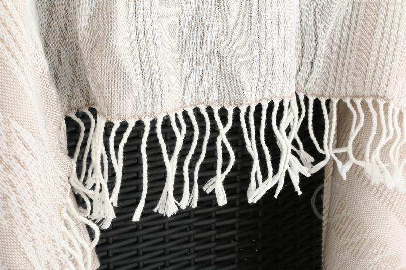 Плед Fontaine taupe 130x170 см тауп Naf Naf - фото 2 Плед Fontaine taupe 130x170 см тауп Naf Naf - фото 2