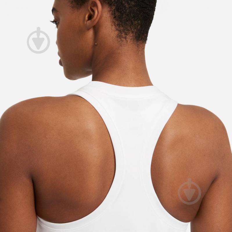 Майка Nike W NK DF LEG RACEBACK TANK DJ1757-100 р.M белый - фото 4