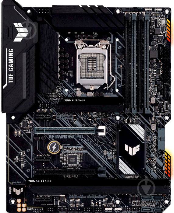 Материнская плата Asus TUF GAMING H570-PRO (Socket 1200, ATX) - фото 1