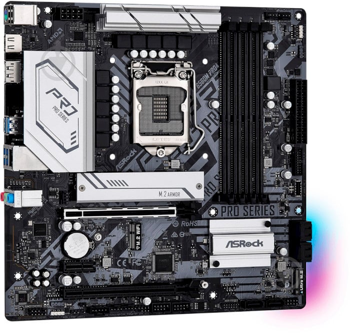 Материнська плата ASRock B560M Pro4 (Socket 1200, mirco ATX) - фото 4