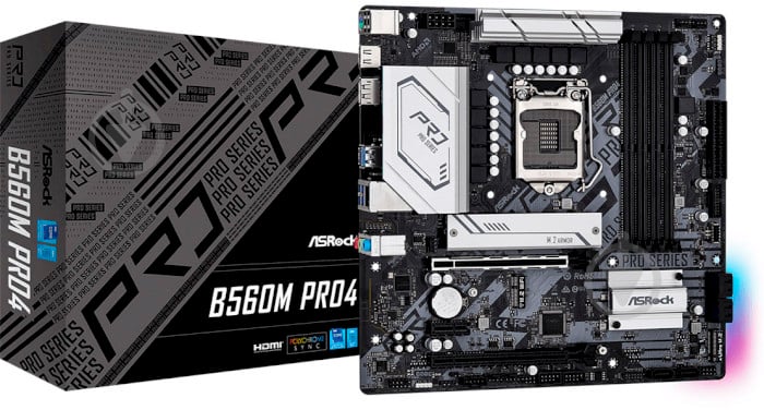 Материнська плата ASRock B560M Pro4 (Socket 1200, mirco ATX) - фото 6