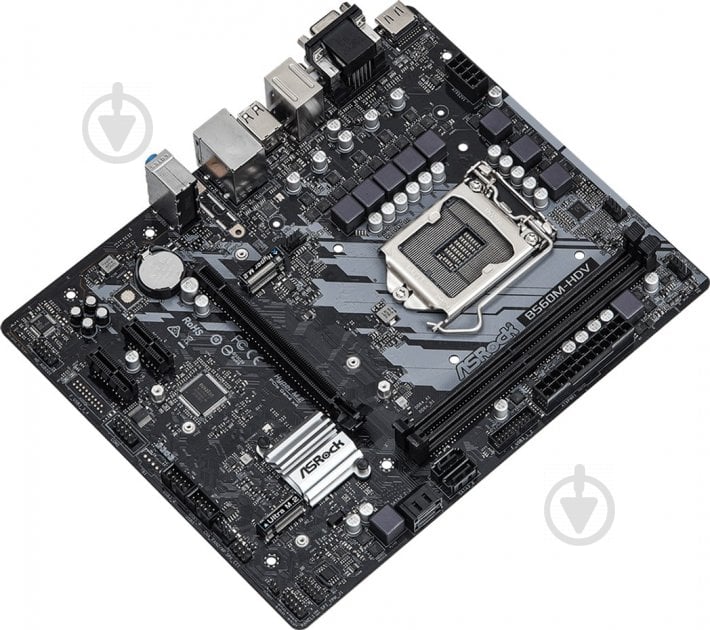 Материнська плата ASRock B560M-HDV (Socket 1200, Intel B560, mirco ATX) - фото 2