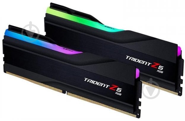 Оперативна пам'ять G.Skill DDR5 SDRAM 32 GB (2x16GB) 5200 MHz (F5-5200J4040A16GX2-TZ5RK) Trident Z5 RGB Black - фото 3