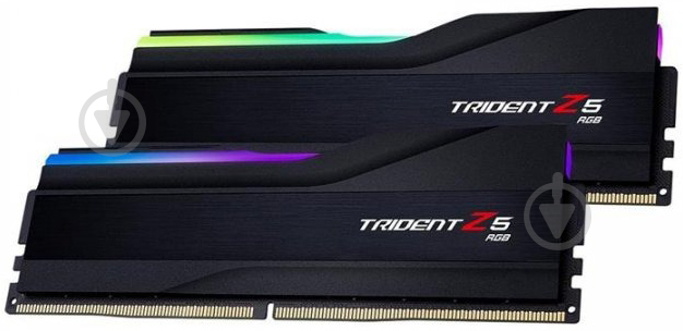 Оперативна пам'ять G.Skill DDR5 SDRAM 32 GB (2x16GB) 5200 MHz (F5-5200J4040A16GX2-TZ5RK) Trident Z5 RGB Black - фото 2