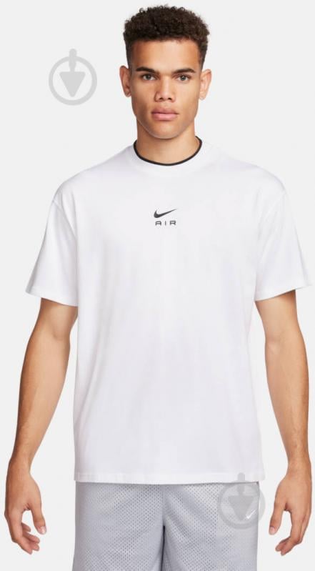 Футболка чол.  р.L білий FN7723-100 M NSW SW AIR L FIT TEE Nike SS24 - фото 1