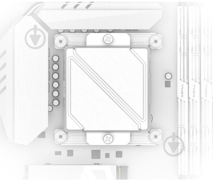 Система водного охлаждения ID-Cooling DASHFLOW 240 BASIC WHITE - фото 5