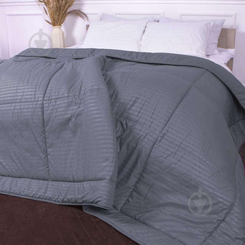 Одеяло антиаллергенное зима №9006 Eco Light Gray (Tencel) 140x205 см MirSon серый - фото 1