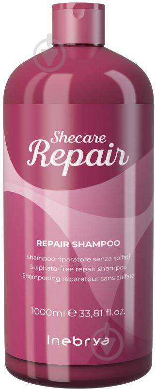Шампунь INEBRYA восстанавливающий Sheсare Repair Shampoo 1000 мл - фото 1