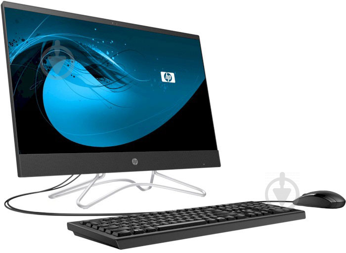 Моноблок HP All-in-One 23,8" (6PE28EA) black - фото 4