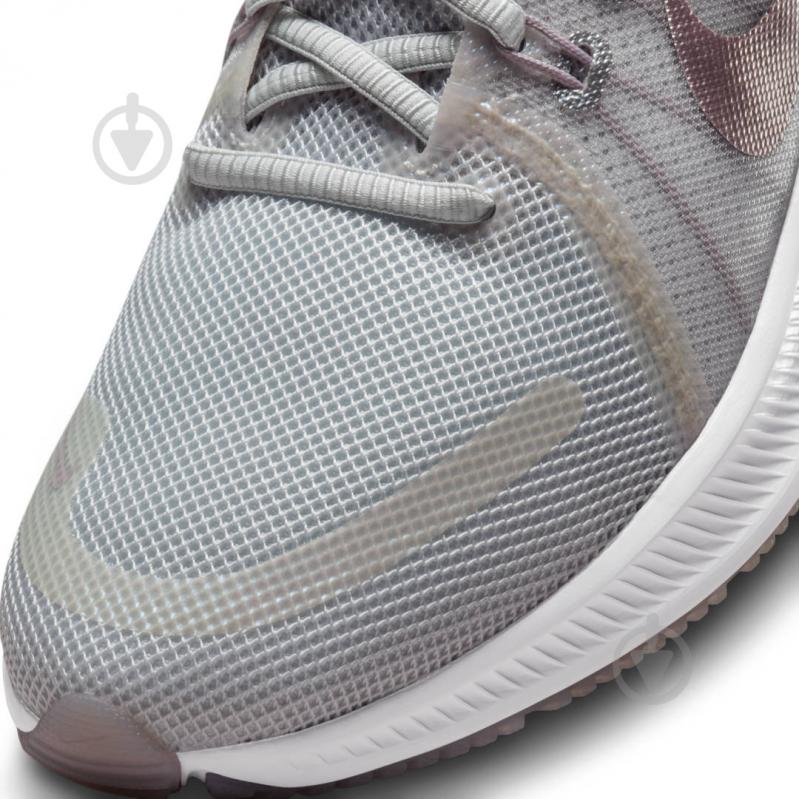 Кросівки жіночі демісезонні Nike Quest 4 Prm DA8723-011 р.41 сірі - фото 9