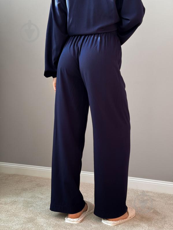 Комплект женский MISO рубашка и штаны р. M синий (14605) - фото 2 Комплект женский MISO рубашка и штаны р. M синий (14605) - фото 2