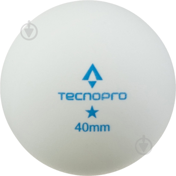 М'ячі для настільного тенісу TECNOPRO 1 Star Training TTBall 66959-1 - фото 1