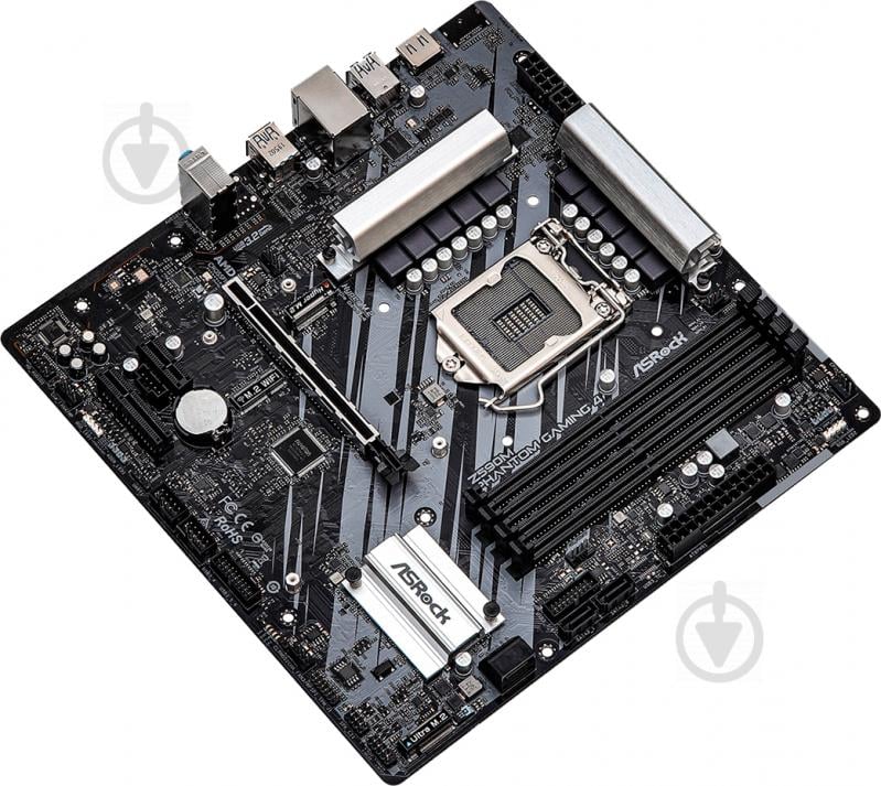 Материнська плата ASRock Z590M Phantom Gaming 4 (Socket 1200, Intel Z590, mirco ATX) - фото 4