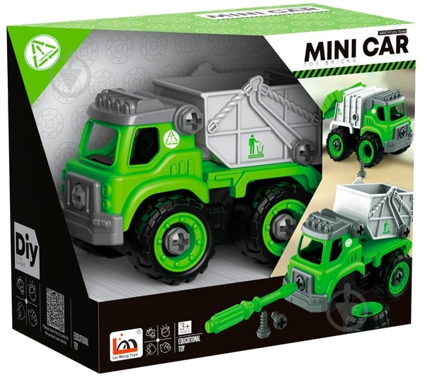 ВИТРИНА! Конструктор DIY Spatial Creativity Самосвал 6548104 - фото 1