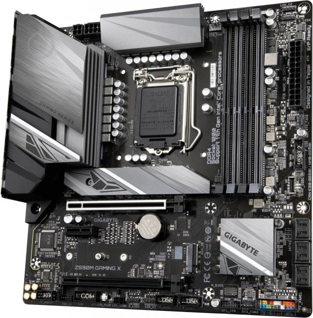 Материнская плата Gigabyte Z590M GAMING X (Socket 1200, Intel Z590, mirco ATX) - фото 3