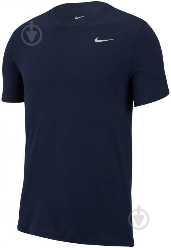 Футболка Nike M NK DF TEE DFC CREW SOLID AR6029-451 р.L синий - фото 1