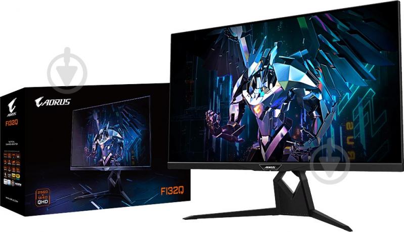 Монитор Gigabyte AORUS FI32Q Gaming 31,5" (AORUS FI32Q Gaming Monitor) - фото 8