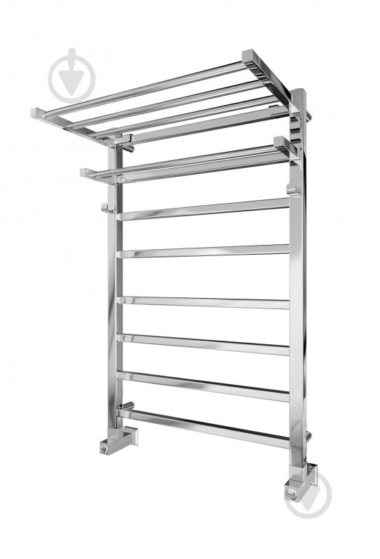 Полка навесная Mario INOX 520х284 (круглая) - фото 4