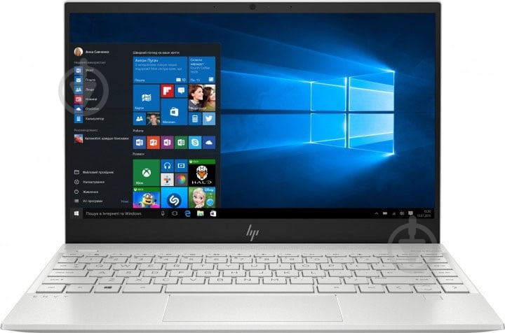 Ноутбук HP Envy 13-aq1008ur 13,3" (8PP32EA) silver - фото 1