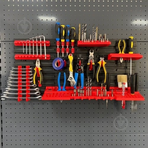Планка подвесная для модульных емкостей и инструмента Kistenberg KBBS4040 - фото 3