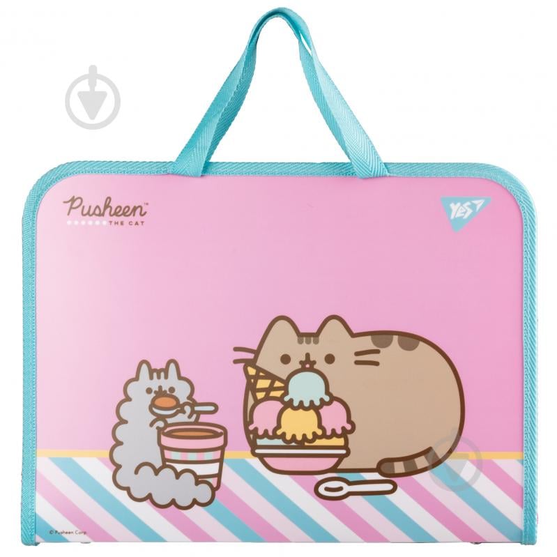 Папка-портфель Pusheen Stormy FC YES 492238 - фото 1 Папка-портфель Pusheen Stormy FC YES 492238 - фото 1
