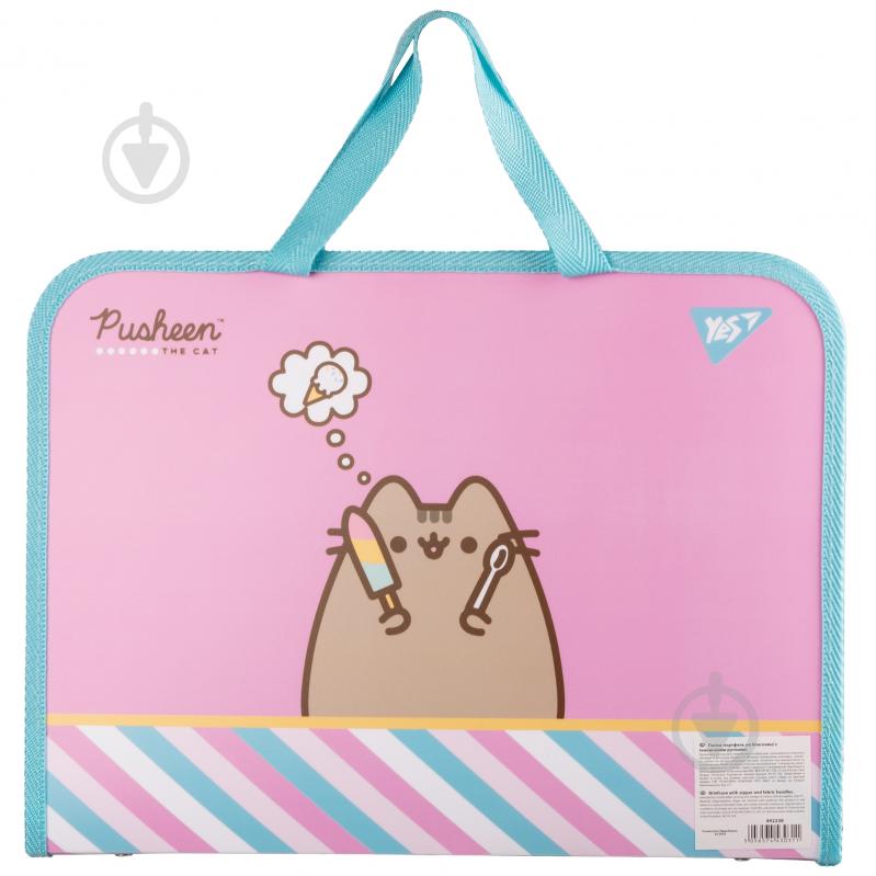 Папка-портфель Pusheen Stormy FC YES 492238 - фото 4 Папка-портфель Pusheen Stormy FC YES 492238 - фото 4