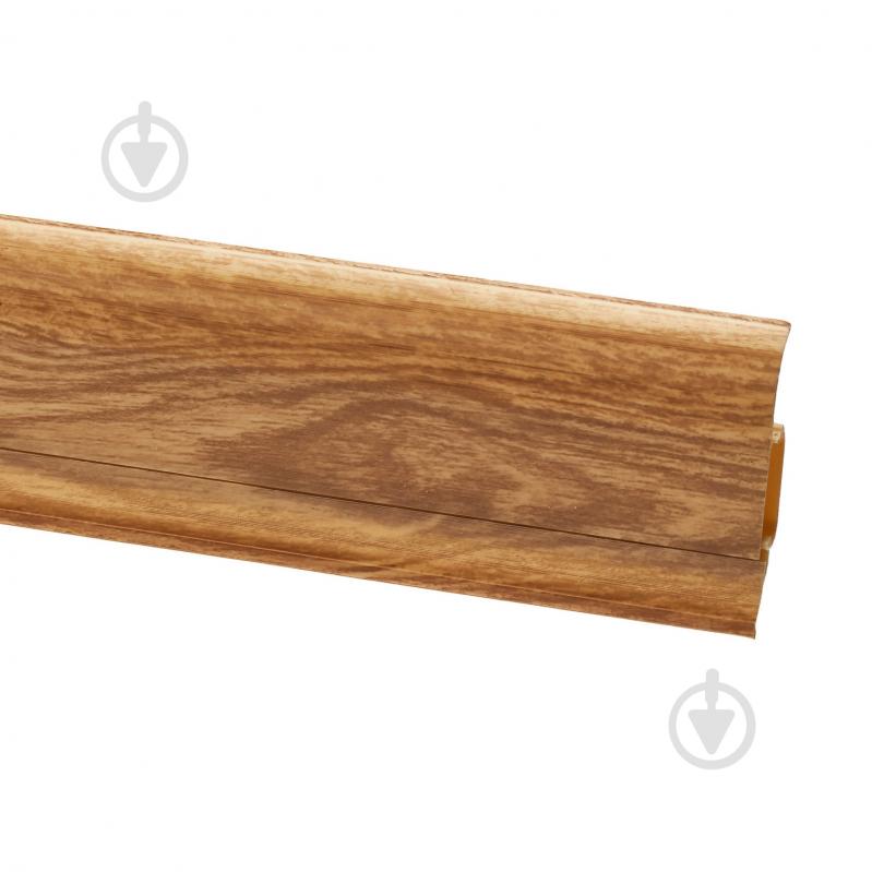 Плінтус SAN DECOR 131 дуб старфорд 21х56х2500 мм - фото 1