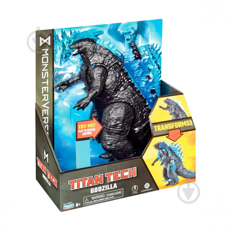 Іграшка Godzilla vs. Kong серії «Titan Tech» – Ґодзілла (20 см) 34931 - фото 1