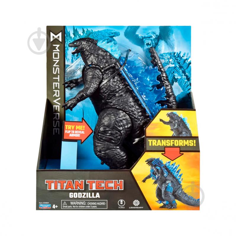 Іграшка Godzilla vs. Kong серії «Titan Tech» – Ґодзілла (20 см) 34931 - фото 2