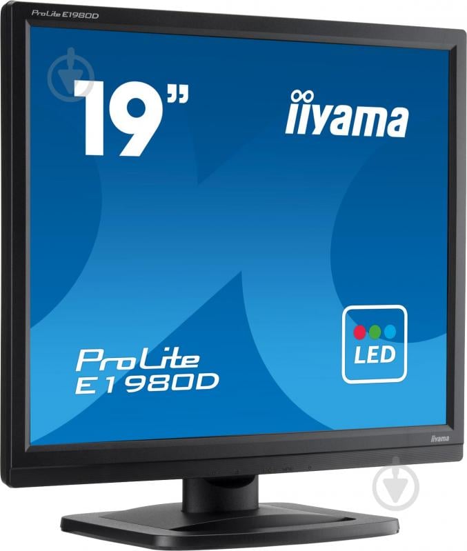 Монитор Iiyama Prolite E1980D-B1 19" (E1980D-B1) - фото 2