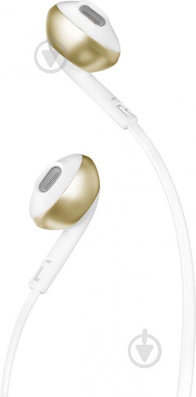 Гарнітура JBL T205 champagne gold (JBLT205CGD) - фото 4