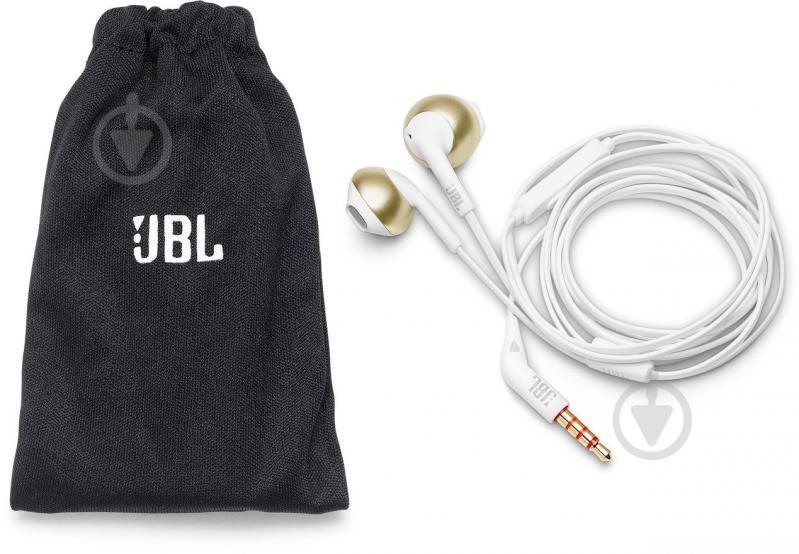 Гарнітура JBL T205 champagne gold (JBLT205CGD) - фото 5