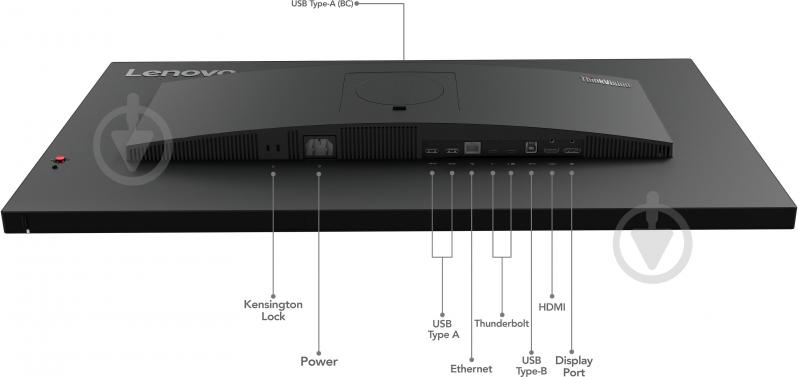 Монітор Lenovo ThinkVision P32p-30 31,5" (63D1RAT1UA) - фото 10