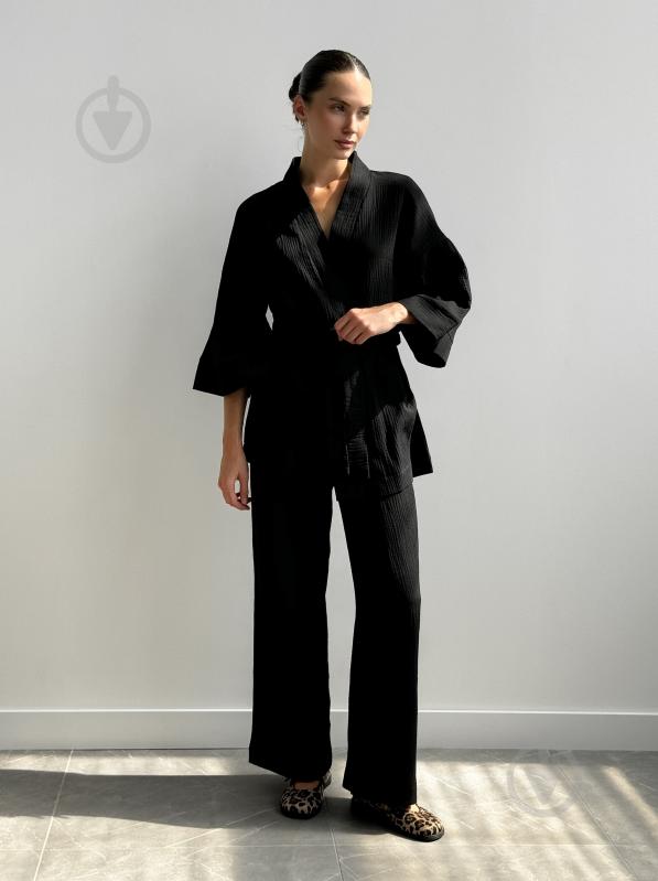 Комплект женский MISO р. S черный (13529) - фото 1