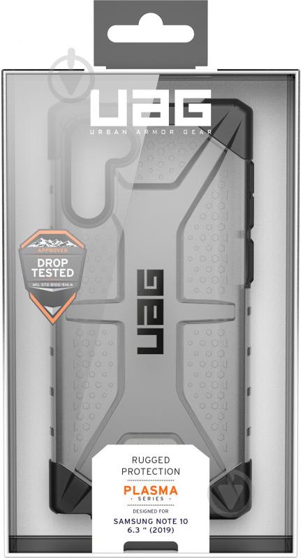 Чехол UAG Plasma для Galaxy Note 10 ash (211743113131) - фото 11
