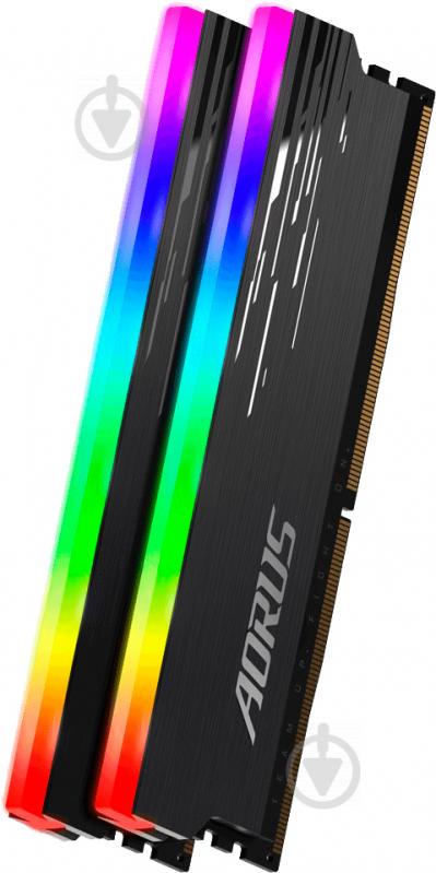 Оперативная память Gigabyte DDR4 SDRAM 16 GB (2x8GB) 4400 MHz (GP-ARS16G44) AORUS RGB - фото 2